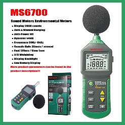 MASTECH MS6700 Sound Level Meter
